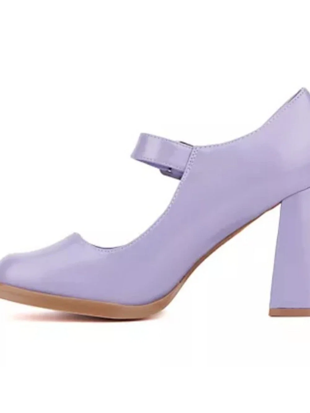 Olivia Miller Women's Mercury Mary Jane Heels Lavender Size 7 NEW